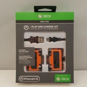 XBOX Play and Charge Kit PowerA | 2 Battery Packs + Charge Cable 1427910-01🆕